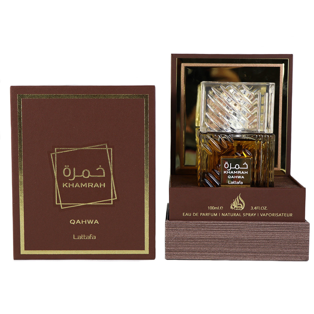 Khamrah Qahwa Eau De Parfum 100 ml / 3.4 fl. oz Unisex by Lattafa