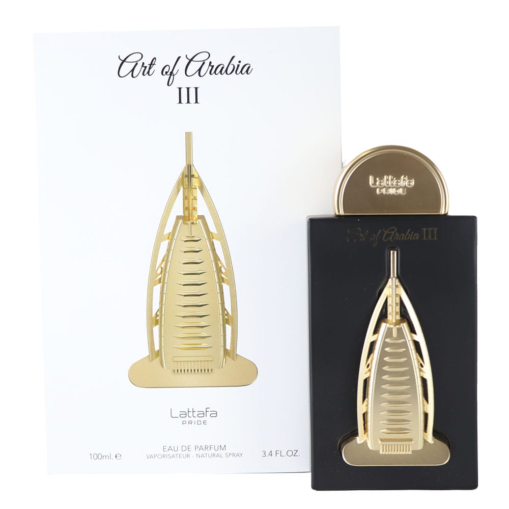 Lattafa Pride Art of Arabia III 3.4 fl.oz. (100ml) – Luxurious Oriental Eau de Parfum | Bold & Sophisticated Scent