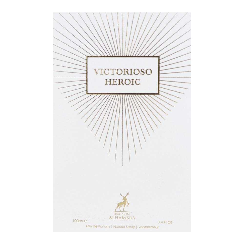 Victorioso Heroic Eau De Parfum 100 ml / 3.4 fl.oz For Men by Maison Alhambra