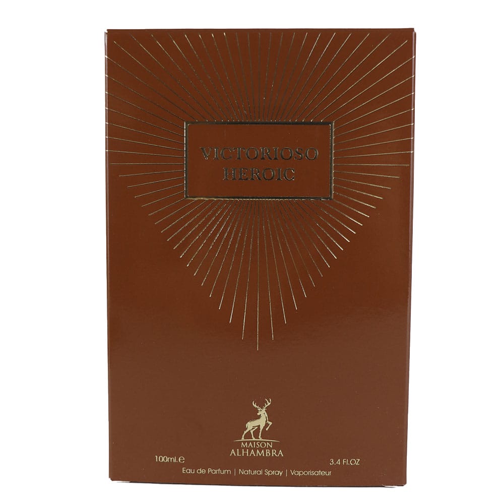 Victorioso Heroic Eau De Parfum 100 ml / 3.4 fl.oz For Men by Maison Alhambra