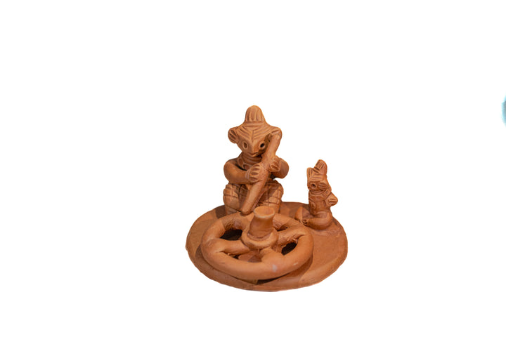 Eco-Friendly Tepa Putul – Folk Pottery Wheel Sculpture