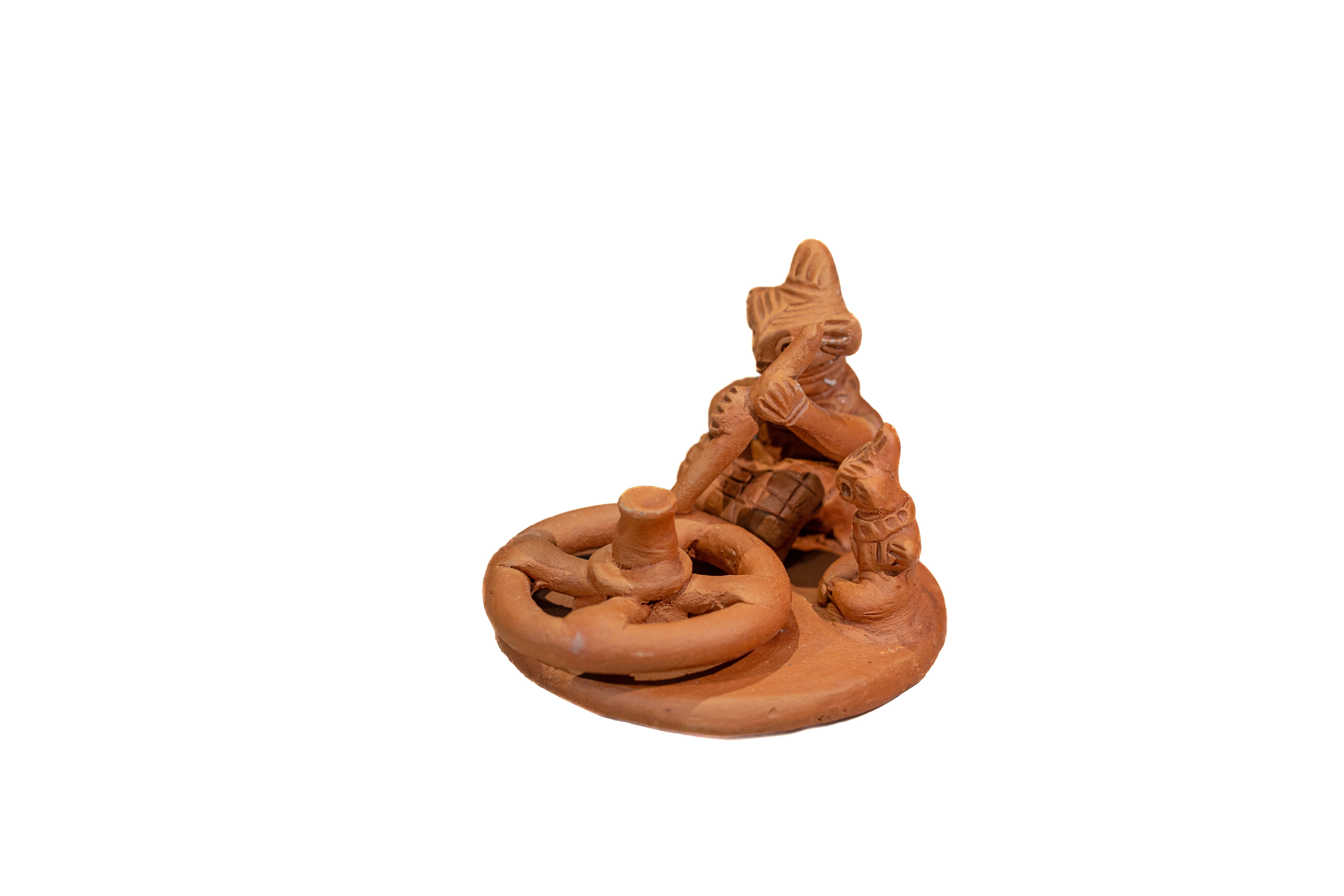 Eco-Friendly Tepa Putul – Folk Pottery Wheel Sculpture