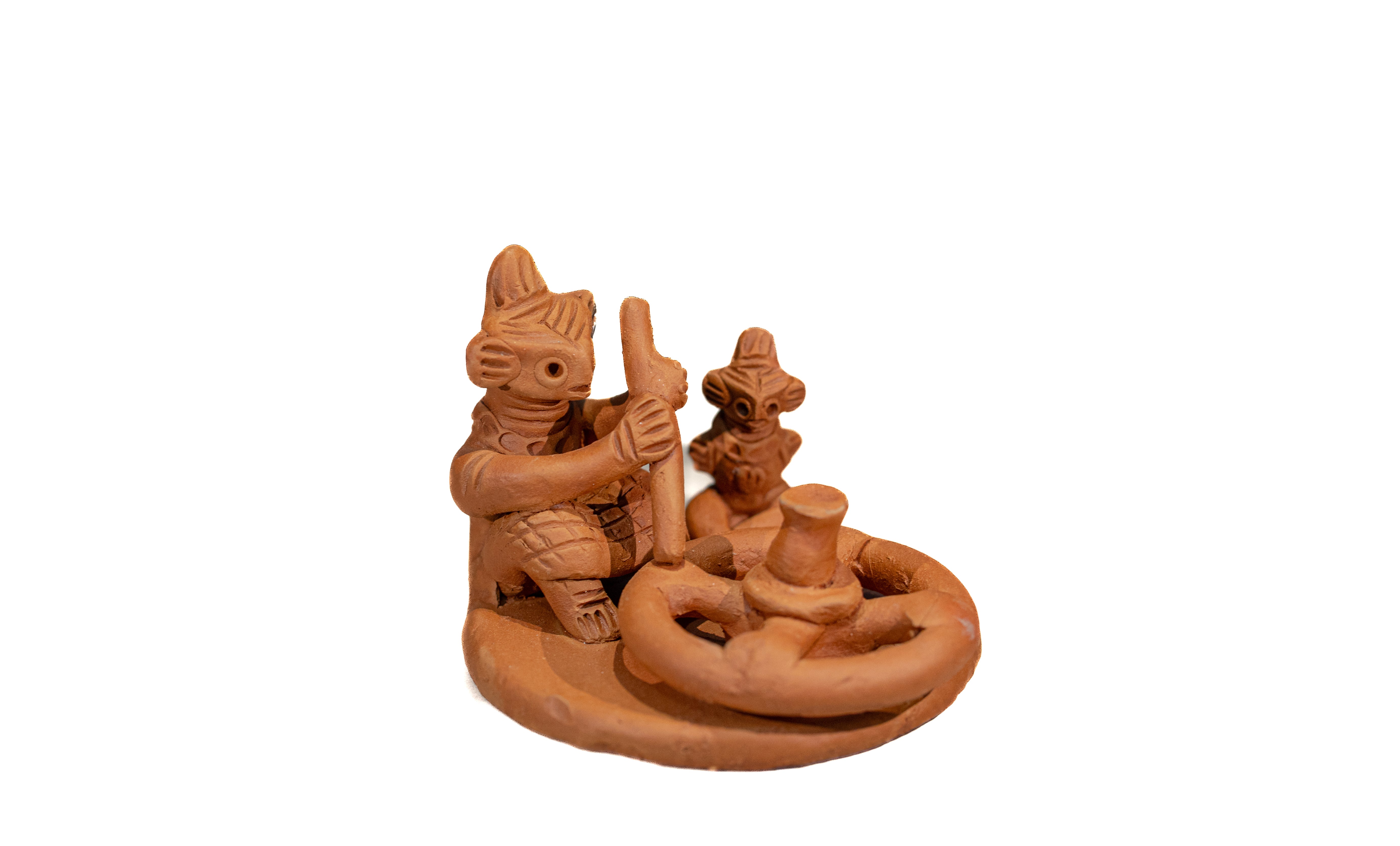 Eco-Friendly Tepa Putul – Folk Pottery Wheel Sculpture
