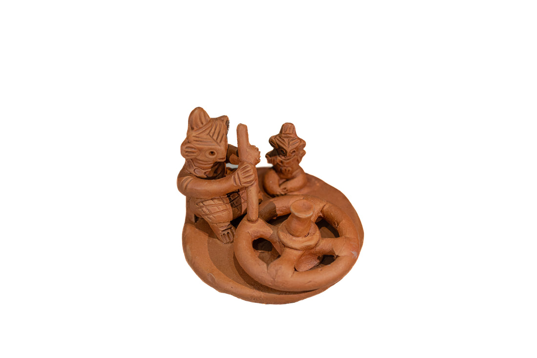 Eco-Friendly Tepa Putul – Folk Pottery Wheel Sculpture