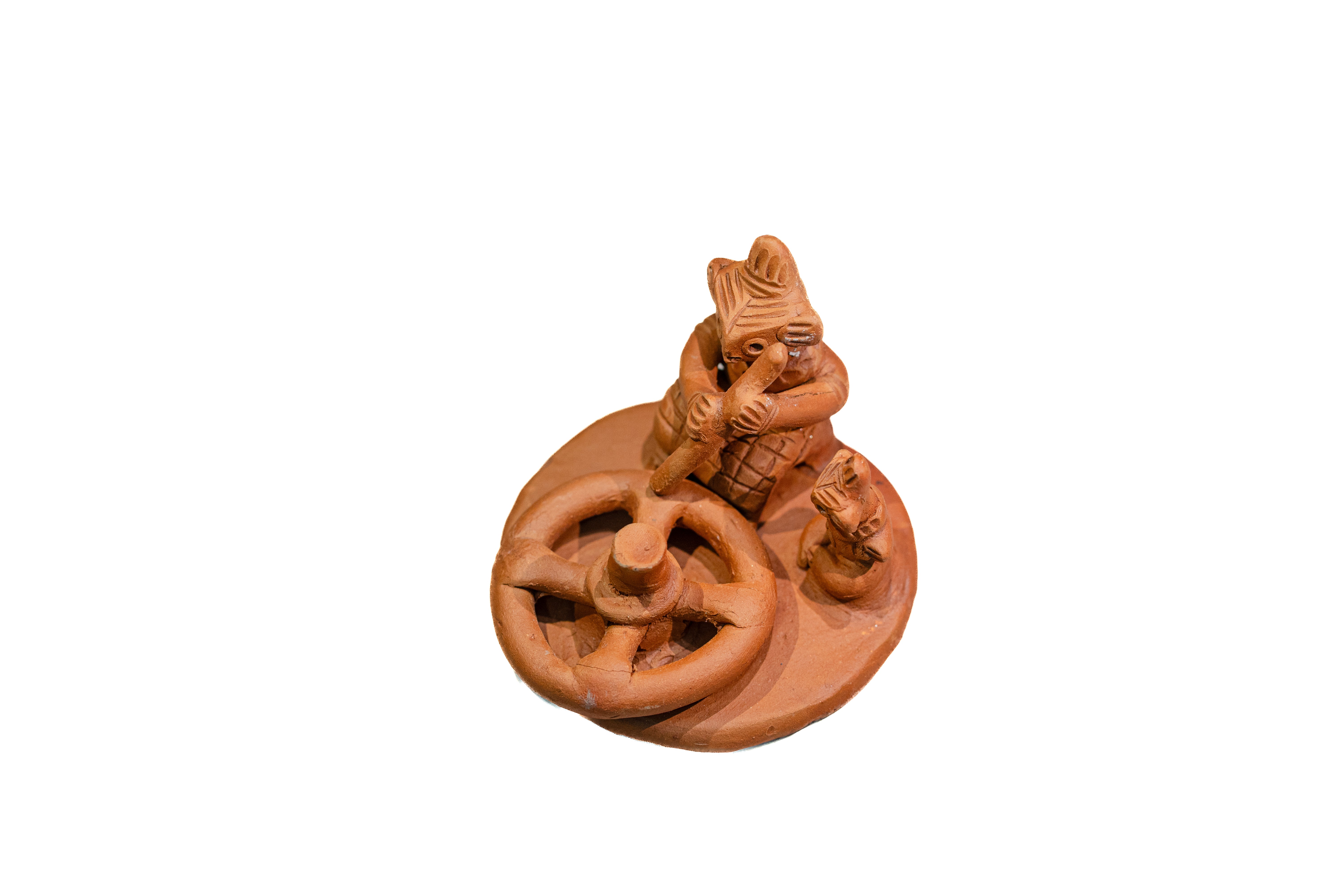 Eco-Friendly Tepa Putul – Folk Pottery Wheel Sculpture
