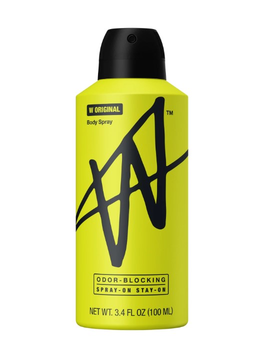 W By ~  Body Spray for Men, Odor Blocking, Body Deodorant, Long Lasting Protection, Original, 3.4 fl oz